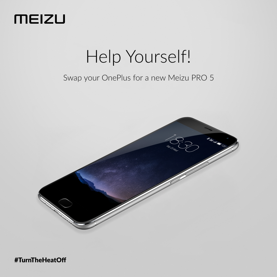 Meizu Pro 5 a cambio de tu OnePlus 2