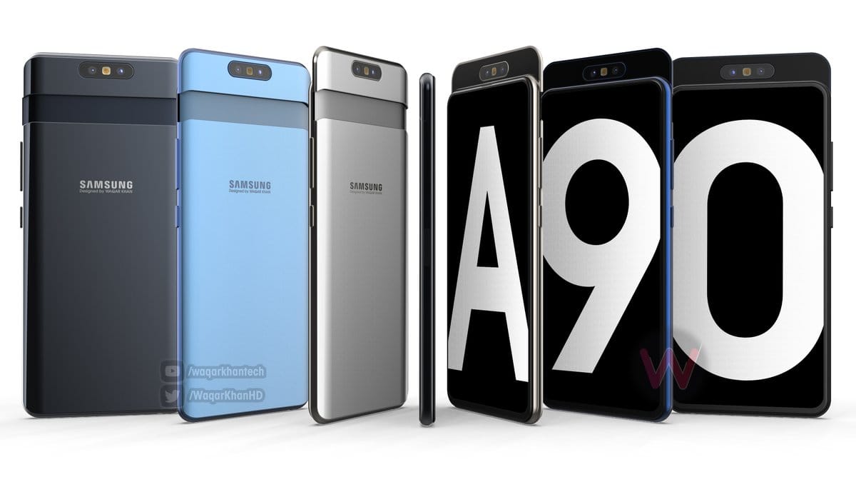 سامسونج Galaxy يمكن أن يصل A90 مع Snapdragon 855 و 5G البديل 28