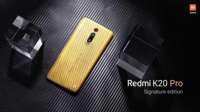 Redmi K20 Pro ، مسؤول إصدار التوقيع في الذهب الخالص أكثر من 6000 € 4