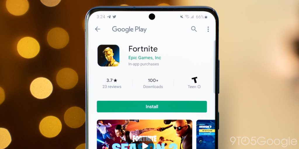 Fortnite يصل رسميًا إلى متجر Play! 176