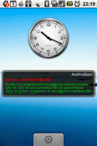 AndroidianiWidget Rss - Il primo widget Marchiato Androidiani