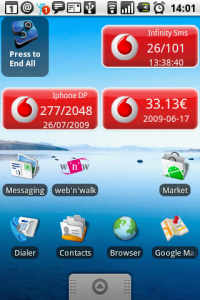 Vodafone Widget per Android