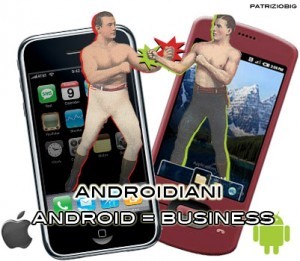 Android vs Iphone la sfida a colpi di latitudine