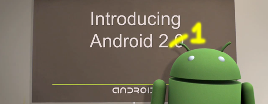 Android 2.1 già all'orizzonte?