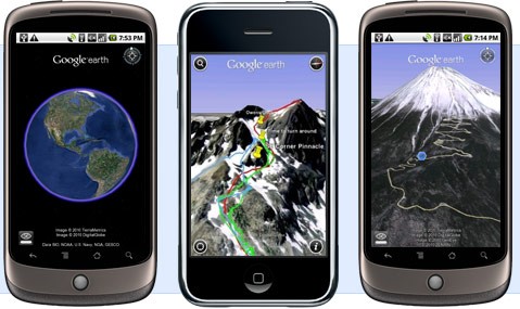 Disponibile Google Earth per Android 2.1 con Video!