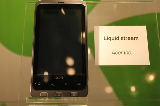 Acer Liquid Stream, alcuni dettagli sul nuovo terminale Acer