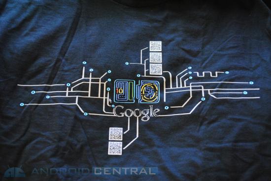 Ecco la T-shirt ufficiale del Google I/O.. ma cosa nascondono i QRcode?