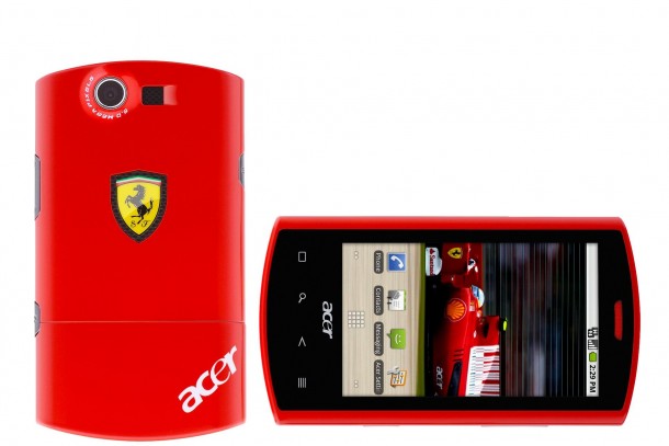 Acer Liquid E Ferrari special edition, l'esclusivo smartphone Android