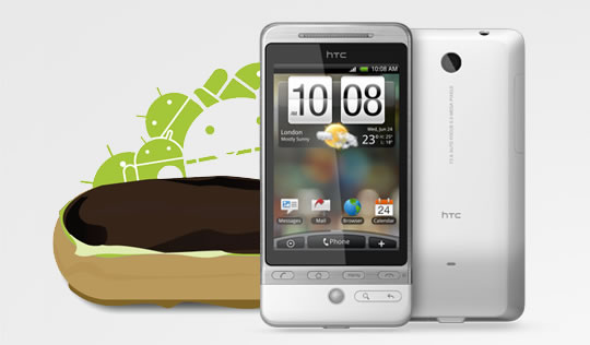 HTC Hero, disponibile l’aggiornamento ad Android 2.1