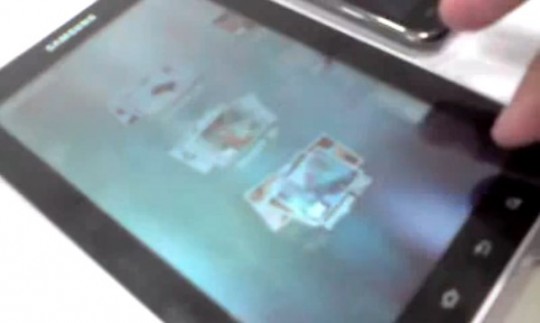 Samsung Galaxy Tab P1000, primo video del tablet Samsung