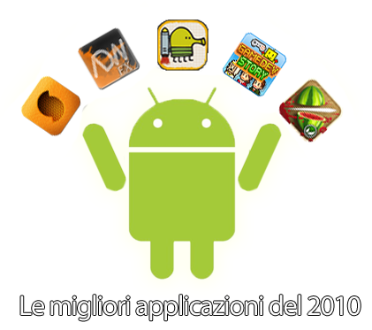 Android, Le migliori applicazioni a pagamento del 2010