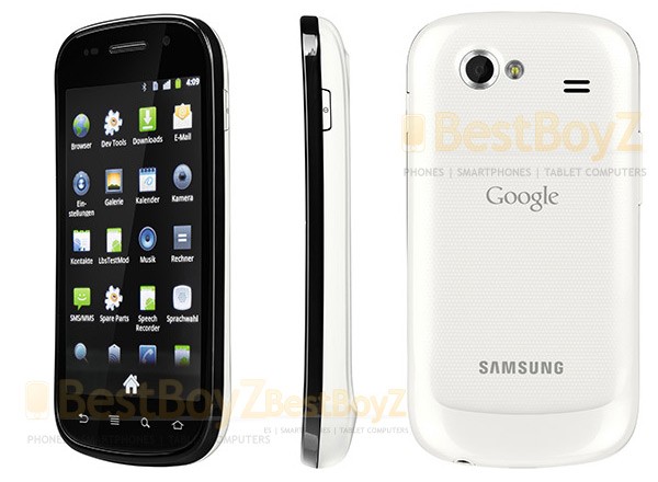 Nexus S in versione White, render e prima immagine dal vivo