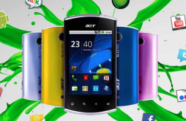 Acer Liquid Mini con Android 2.2 Froyo