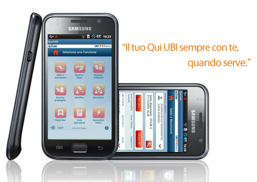 QuiUBI, disponibile l’applicazione ufficiale di UBI Banca