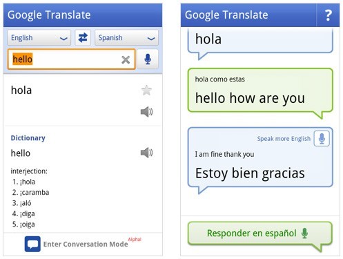 Google Translate si aggiorna e ora traduce le conversazioni!