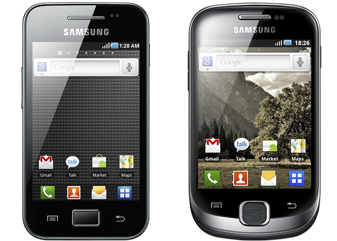 Primo sguardo ai nuovi Samsung Galaxy Fit & Ace