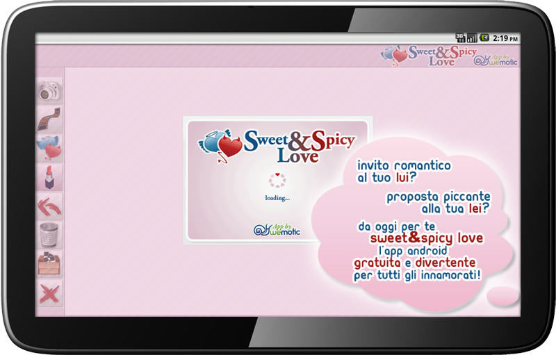 Sweet & Spicy Love, l'applicazione per tutti gli innamorati!