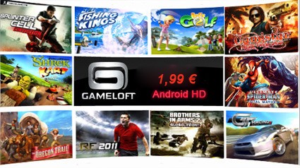 Tutti i giochi Gameloft HD per Android a 1,99€ fino a S.Valentino!