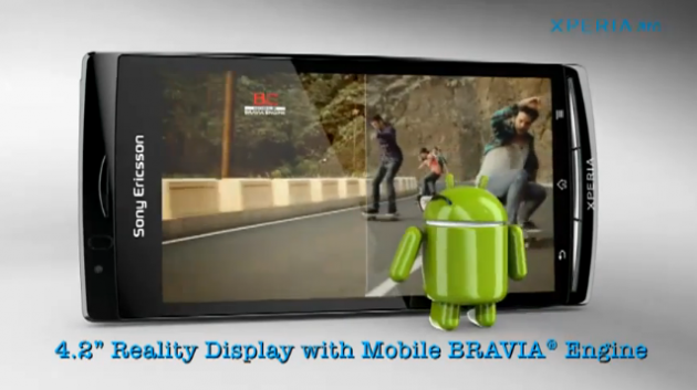 Sony Ericsson Xperia Arc in un nuovo video promozionale