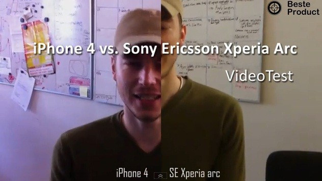 Comparazione video: Sony Ericsson Xperia Arc Vs. iPhone 4
