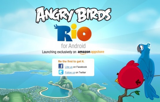 Angry Birds Rio in esclusiva sull'Amazon App Store (video)