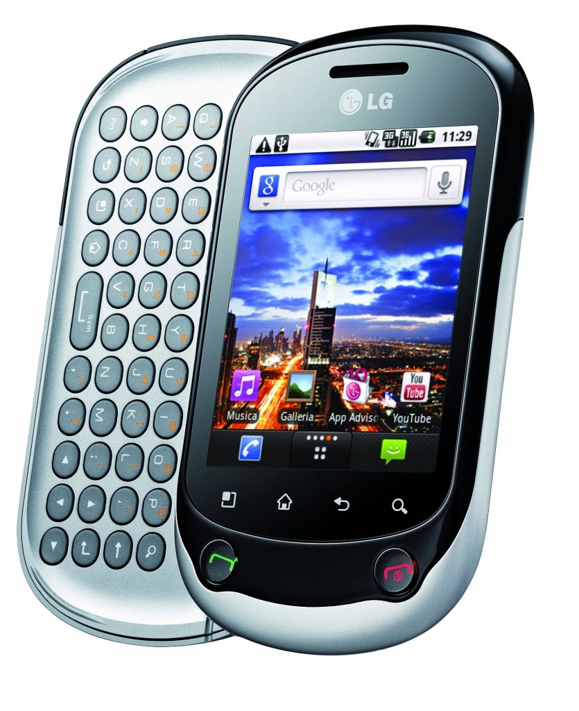 LG Optimus Chat - lo smartphone Android per i giovani