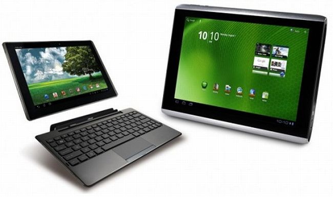 ASUS Eee Pad Transformer e Acer Iconia A500: Android 3.1 a Giugno