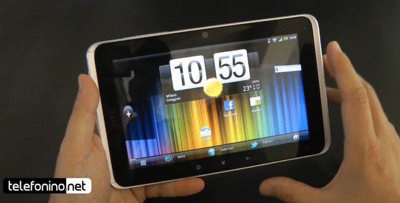 HTC Flyer, la videoreview di Telefonino.net