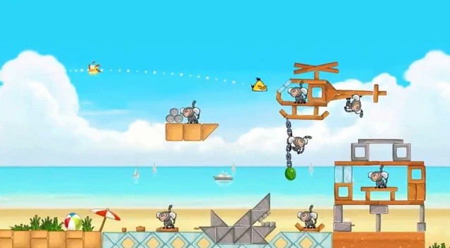 Angry Birds Rio, in video il prossimo episodio: “Beach Volley”