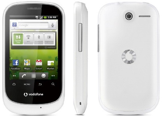 Vodafone annuncia Smart, un terminale Android da 90€