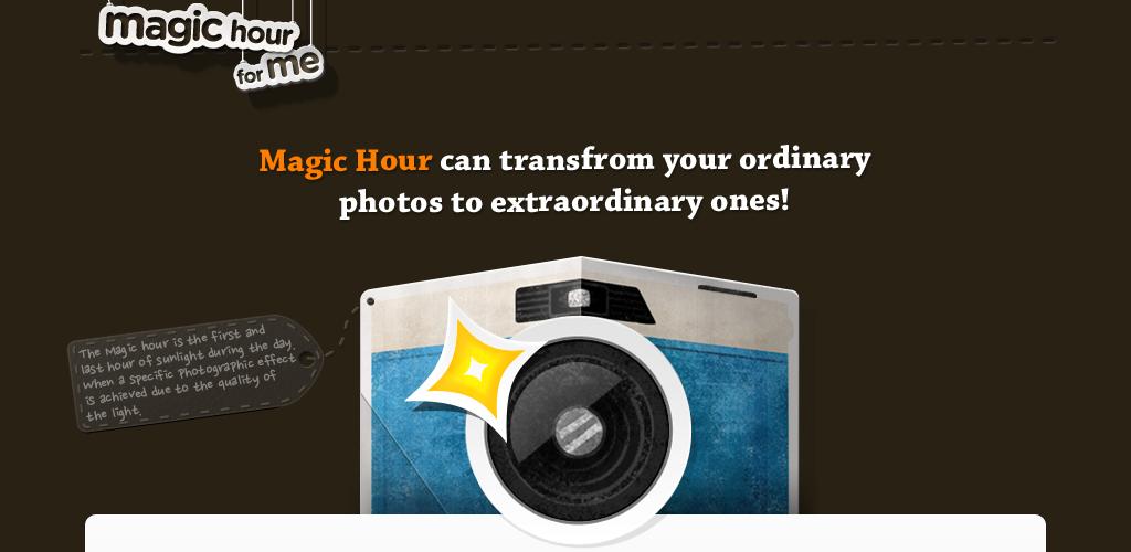 Magic Hour, infiniti filtri ed effetti per le vostre fotografie