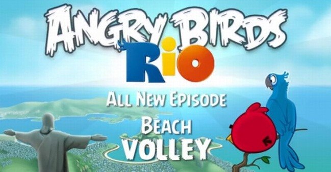 Angry Birds Rio si aggiorna con il nuovo episodio Beach Volley