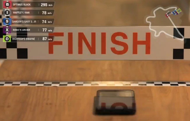LG Optimus Black protagonista in una corsa tra smartphone (video)