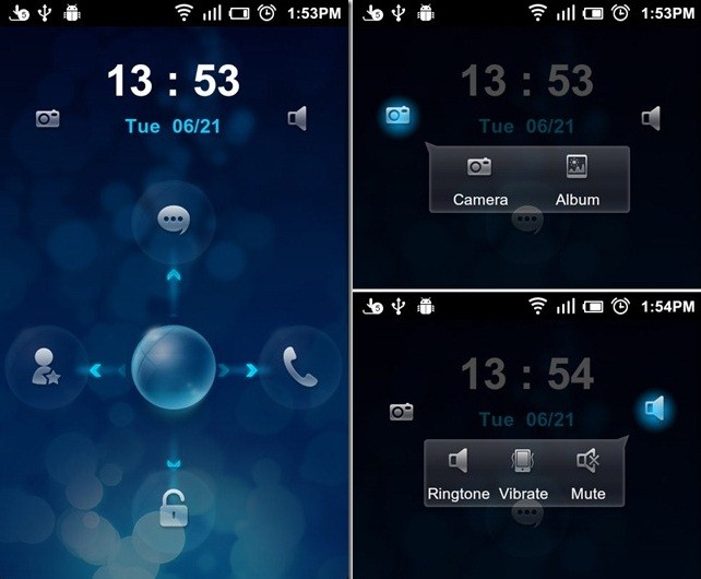 Live Locker: una lockscreen che mixa HTC Sense 3.0 e Honeycomb