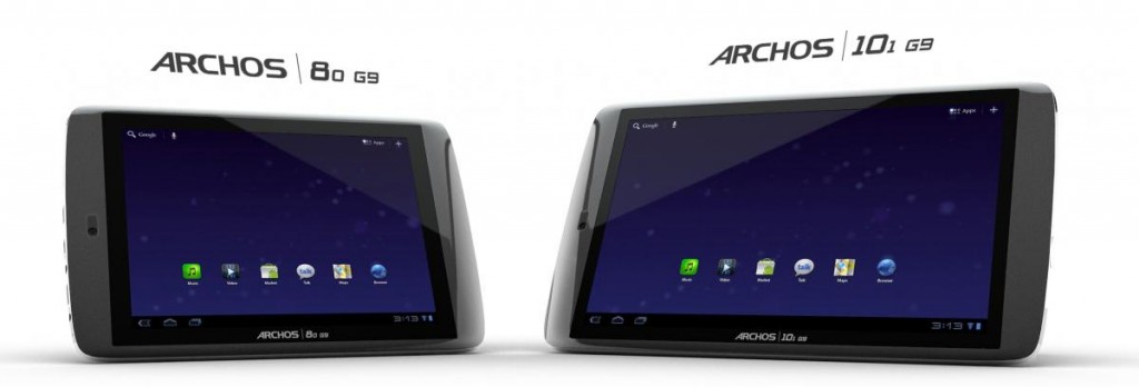 Archos G9, svelati i prezzi ufficiali di tutte le varianti