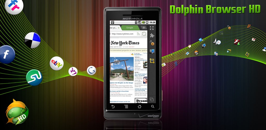 Dolphin Browser HD 6.0 rilasciato in Android Market, in Beta