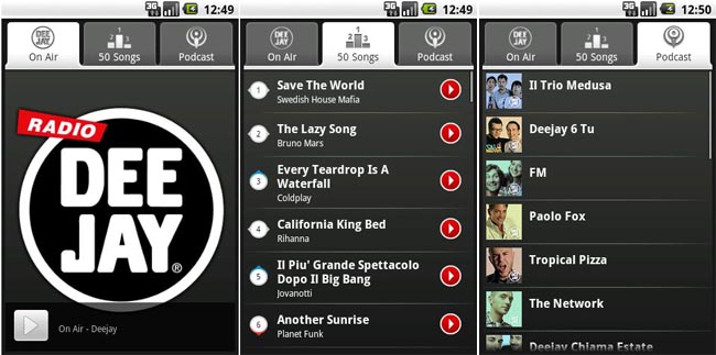 Radio Deejay, l'applicazione ufficiale disponibile per Android