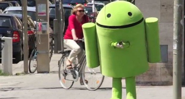 Android in visita a Monaco di Baviera (video)