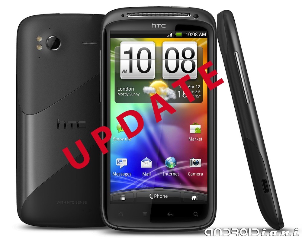 Aggiornamento per HTC Sensation