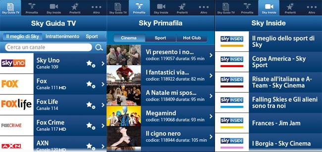 Sky Guida TV ora disponibile per Android