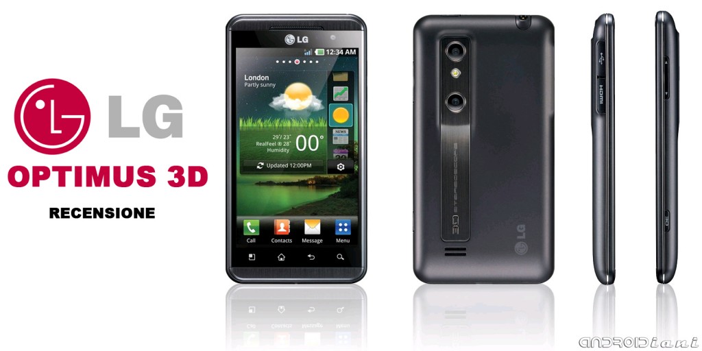 LG Optimus 3D [Recensione by Androidiani.com]