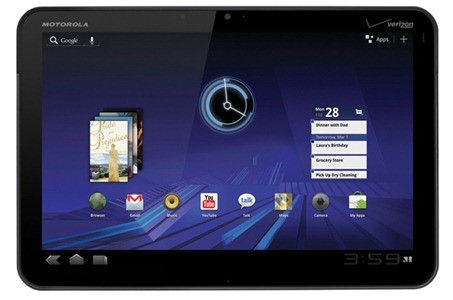 Motorola Xoom: primo tablet con Android 3.2?
