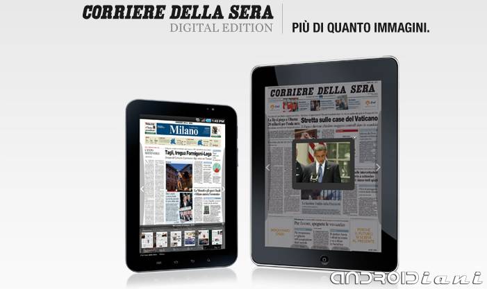 Corriere della Sera Digital Edition per Android
