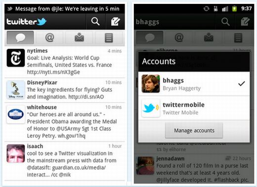 Twitter si aggiorna ed introduce le notifiche push