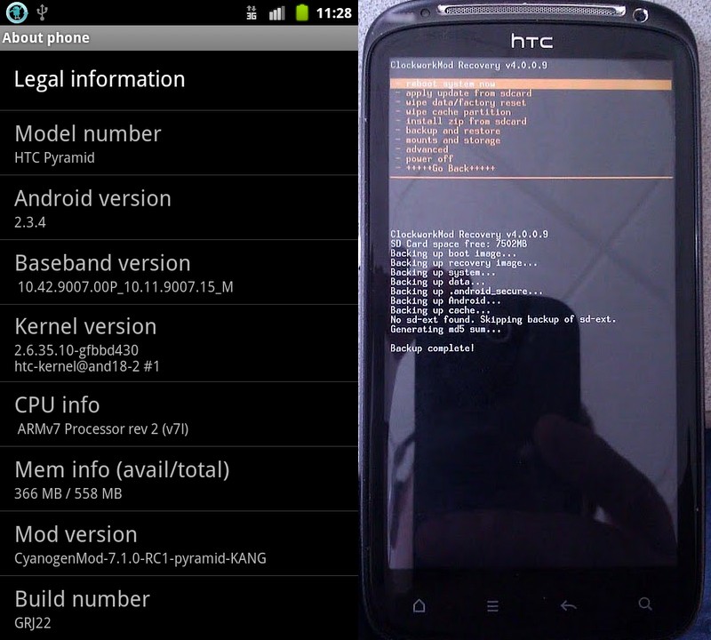 CyanogenMod anche per HTC Sensation