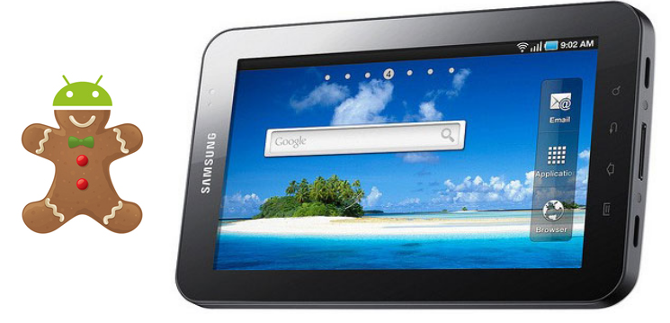 Samsung Galaxy Tab 7, Gingerbread 2.3.3 ora anche per i brand TIM