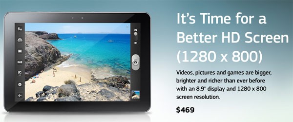 Ufficializzati i prezzi del Samsung Galaxy Tab 8.9 negli USA