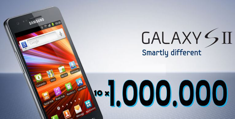 Samsung: venduti 10 milioni di Galaxy S II
