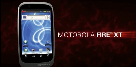 Motorola FIRE XT: nuovo smartphone Android di fascia medio/bassa