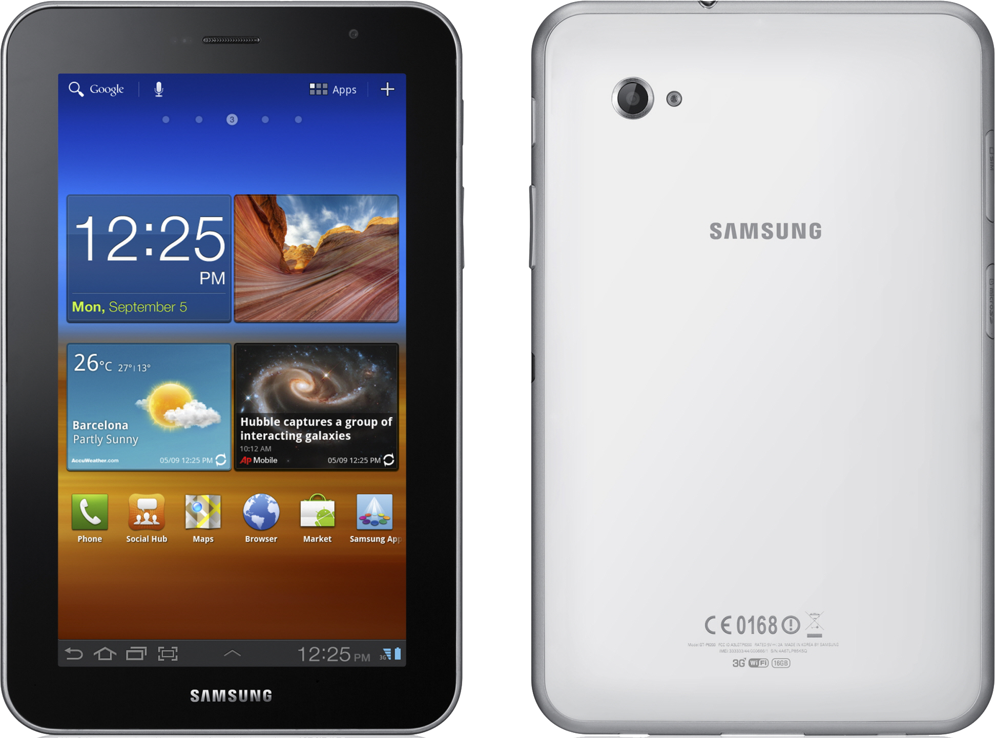 Samsung presenta Galaxy Tab 7.0 Plus